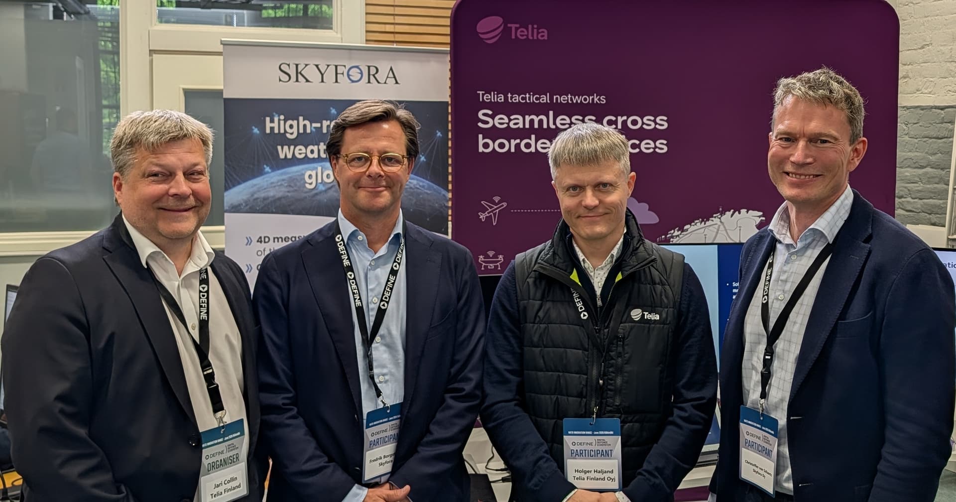 Telia, Skyfora and Nokia turn Finland's 5G network into a sensor for GNSS jamming and extreme weather